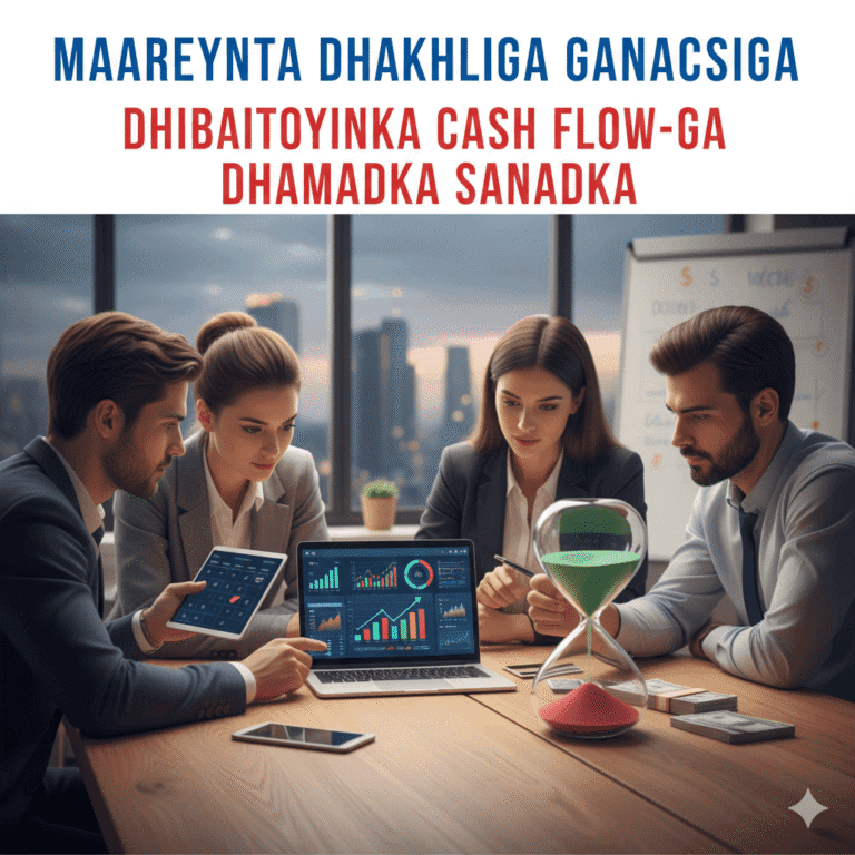 group of entrepreneurs discussing business financial management