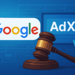 google logo, adx service, and court representing image