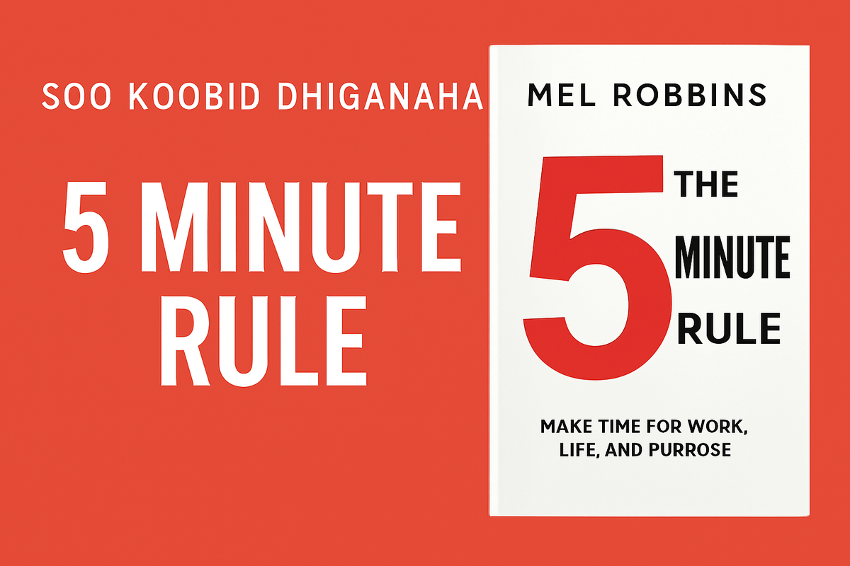 Blog featured image for 5 second rule book summary